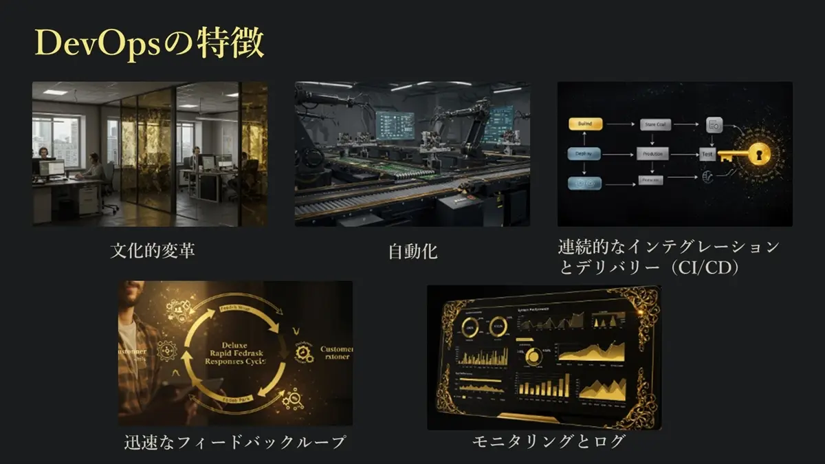 DevOpsの特徴